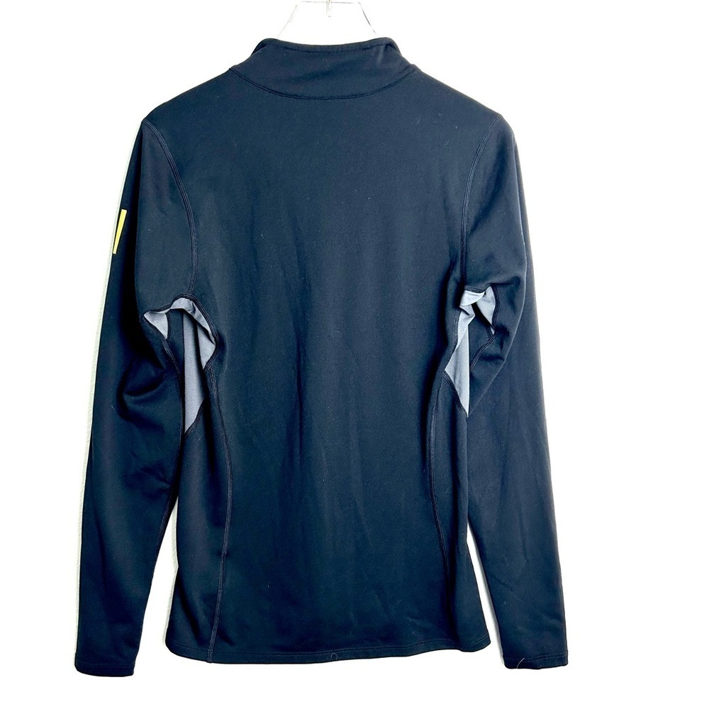 Arc'teryx Zip Neck Top Outdoor Gorpcore Shirt Running Skiing Black Size Medium - Picture 9 of 12